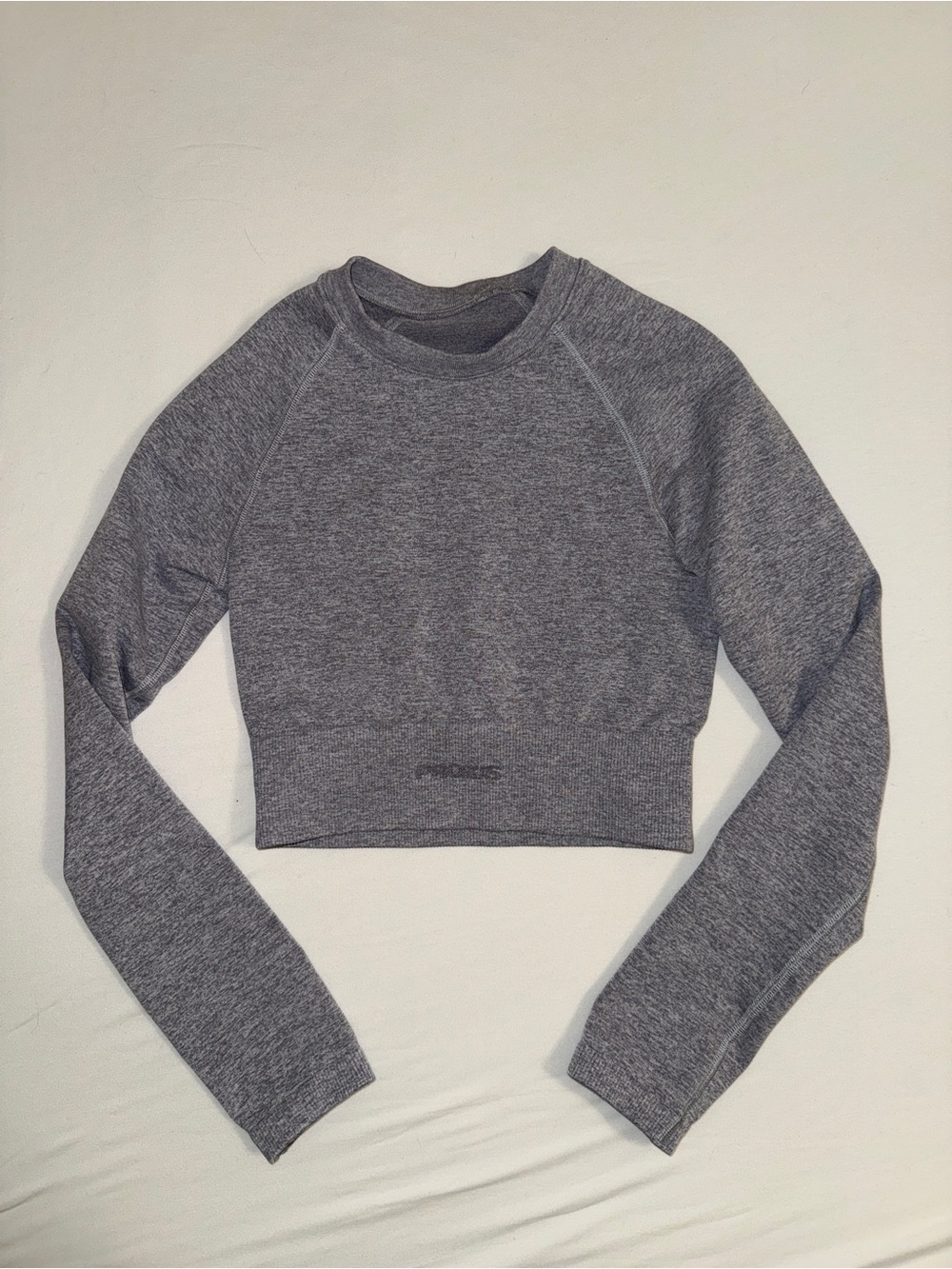 Cropped Long-Sleeve Top